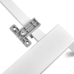 Kit Blanca Mesa L Doble 320 x 120 x 80 Blanco / Blanco