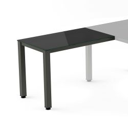 Kit Executive Ala 100 x 60 Antracita/  Cristal Negro