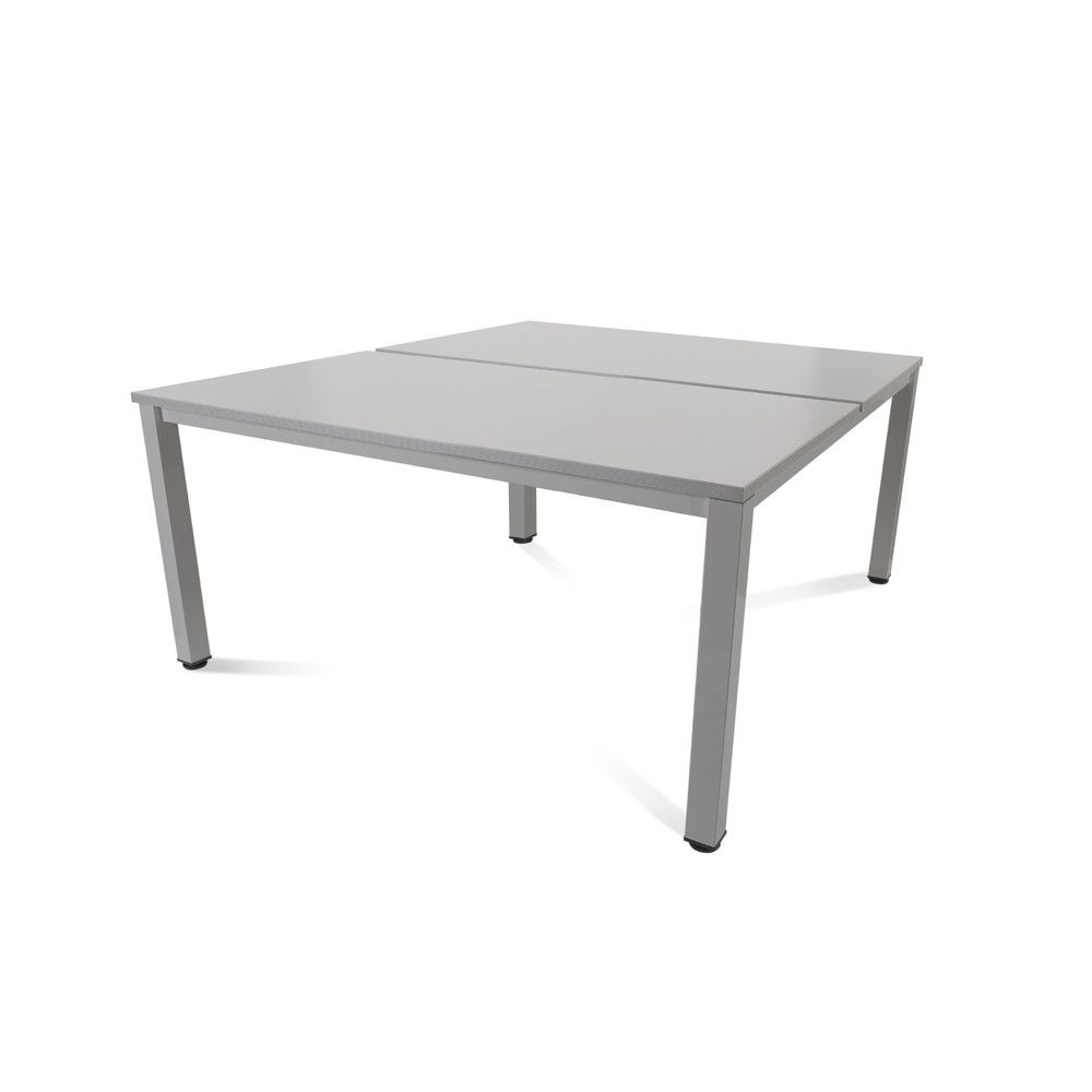 Kit Executive Mesa 160 x 163 Aluminio / Gris