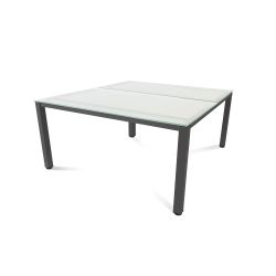 Kit Executive Mesa 160 x 163 Antracita / Cristal