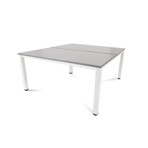 Kit Executive Mesa 160 x 163 Blanco / Gris