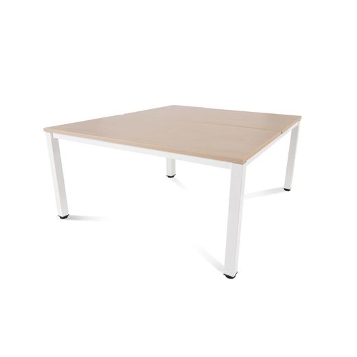 Kit Executive Mesa 160 x 163 Blanco / Haya