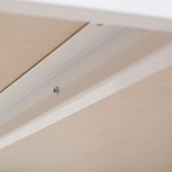 Kit Executive Mesa 160X163 Cromado / Cristal