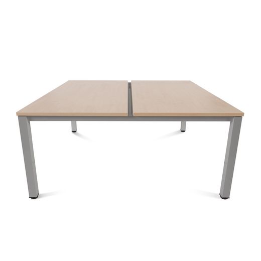 Kit Executive Mesa 160X163 Cromado / Cristal