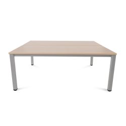 Kit Executive Mesa 160X163 Cromado / Cristal