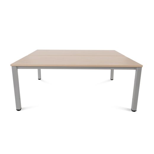 Kit Executive Mesa 160X163 Cromado / Cristal