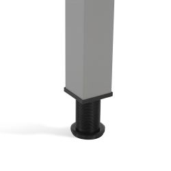 Kit Executive Mesa 160X163 Cromado / Cristal