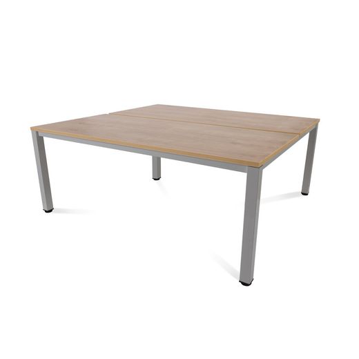 Kit Executive Mesa 180 x 163 Aluminio/ Roble