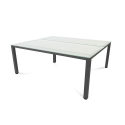 Kit Executive Mesa 180 x 163 Antracita / Cristal