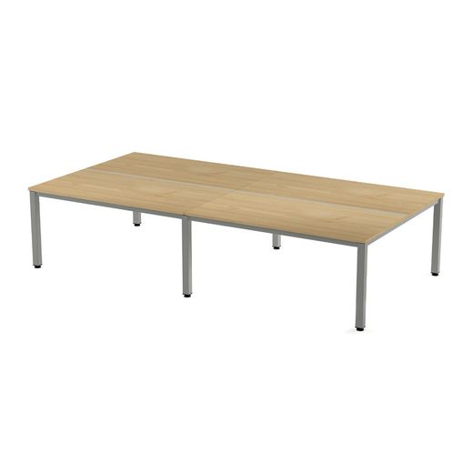 Kit Executive Mesa 320 x 163 Aluminio/ Roble