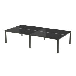 Kit Executive Mesa 320 x 163 Antracita / Cristal Negro