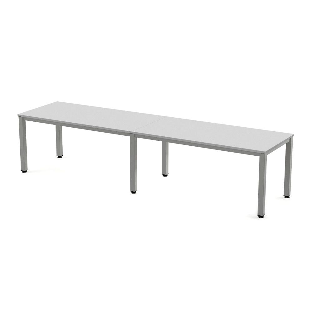 Kit Executive Mesa 320 x 80 Aluminio / Gris