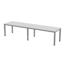 Kit Executive Mesa 320 x 80 Aluminio / Gris