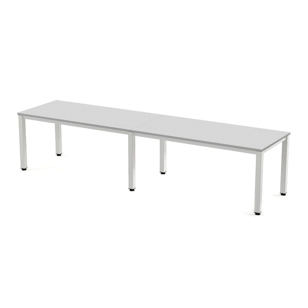 Kit Executive Mesa 320 x 80 Blanco / Gris