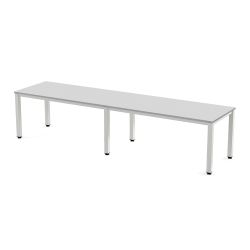 Kit Executive Mesa 320 x 80 Blanco / Gris