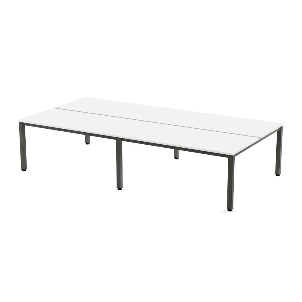 Kit Executive Mesa 360 x 163 Antracita / Blanco