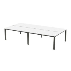 Kit Executive Mesa 360 x 163 Antracita / Blanco