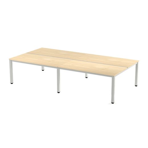 Kit Executive Mesa 360 x 163 Blanco / Haya