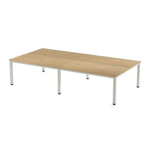 Kit Executive Mesa 360 x 163 Blanco/ Roble