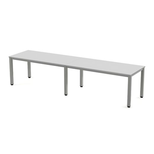 Kit Executive Mesa 360 x 80 Aluminio / Gris