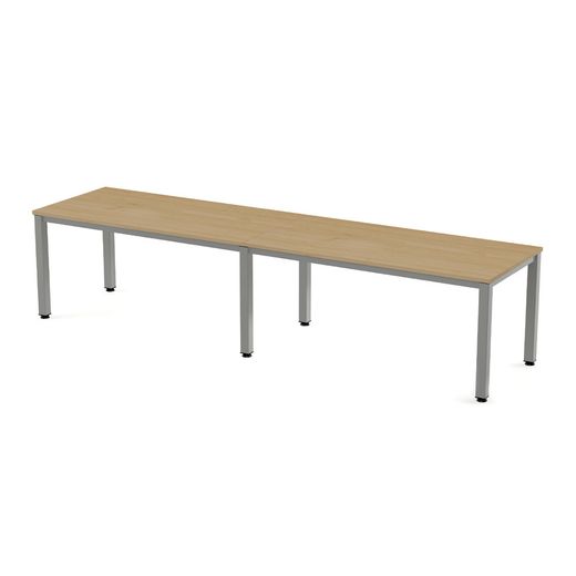 Kit Executive Mesa 360 x 80 Aluminio/ Roble