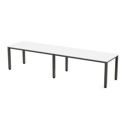 Kit Executive Mesa 360 x 80 Antracita / Blanco