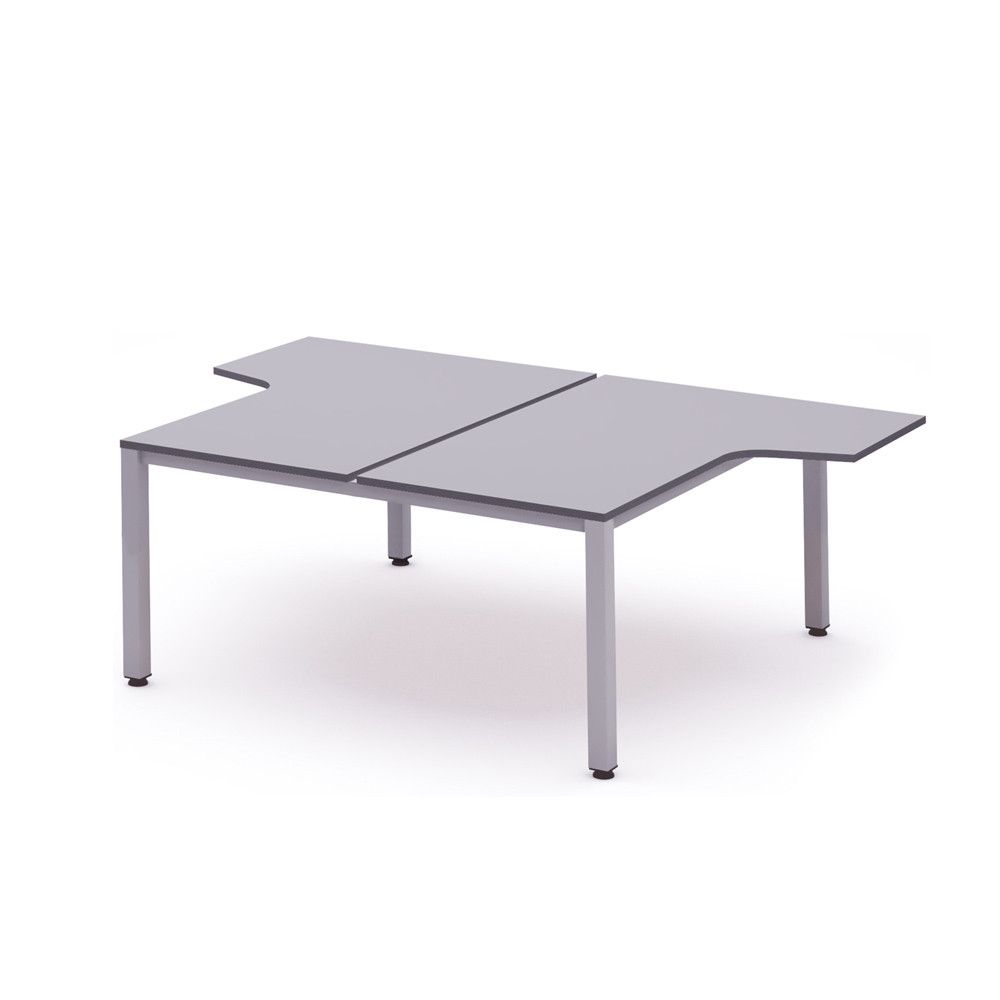 Kit Executive Mesa L 160 x 163 x 240 Aluminio / Gris
