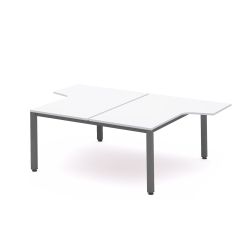 Kit Executive Mesa L 180 x 163 x 240 Antracita / Blanco