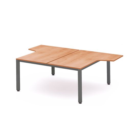 Kit Executive Mesa L 180 x 163 x 240 Antracita / Roble