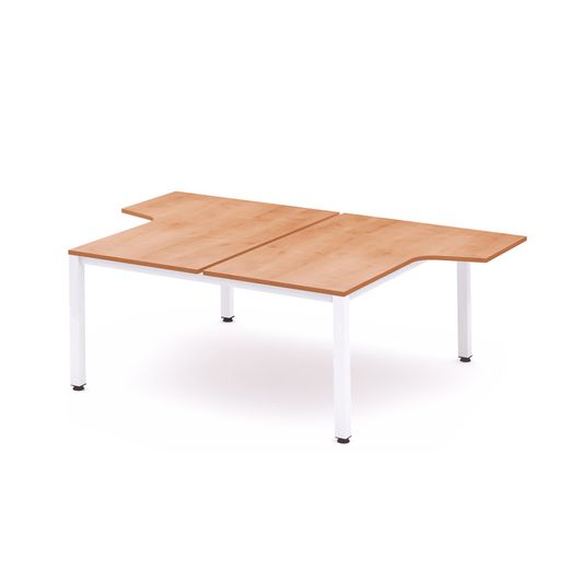 Kit Executive Mesa L 180 x 163 x 240 Blanco / Roble