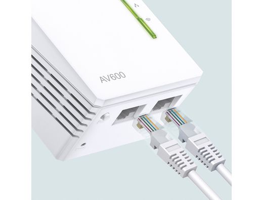 Kit extensor tp-link powerline wifi av600 a 300 mbps