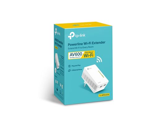 Kit extensor tp-link powerline wifi av600 a 300 mbps