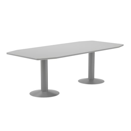 Kit Meeting Mesa 220 x 100 x 72 Aluminio / Gris