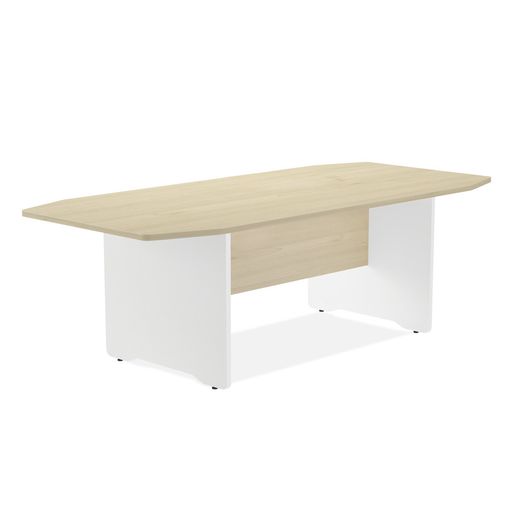 Kit Meeting Mesa 220 x 100 x 72 Blanco / Haya