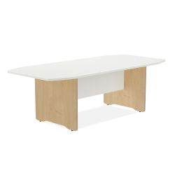 Kit Meeting Mesa 220 x 100 x 72 Roble/ Blanco