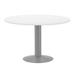 Kit Meeting Mesa Diam. 120 Aluminio / Blanco