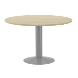 Kit Meeting Mesa Diam. 120 Aluminio / Haya