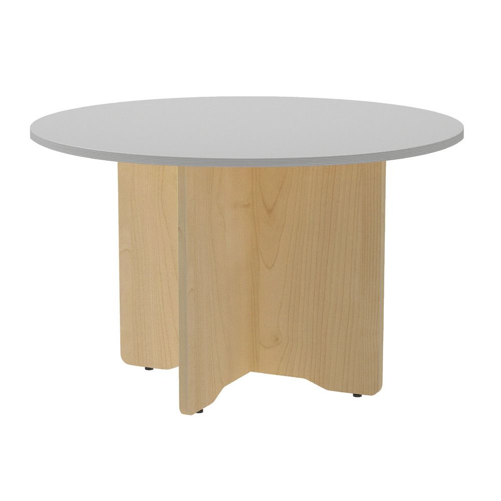 Kit Meeting Mesa Diam. 120 Roble/ Gris