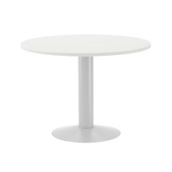 Kit Meeting Mesa Diámetro 100 Blanco / Blanco