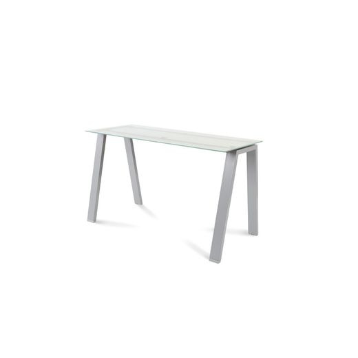 Kit Mesa Blanca 120 x 60 Aluminio / Cristal