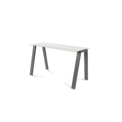 Kit Mesa Blanca 120 x 60 Antracita / Cristal