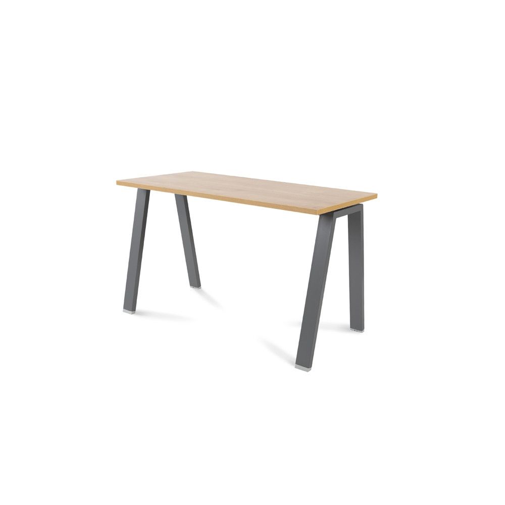 Kit Mesa Blanca 120 x 60 Antracita/ Roble