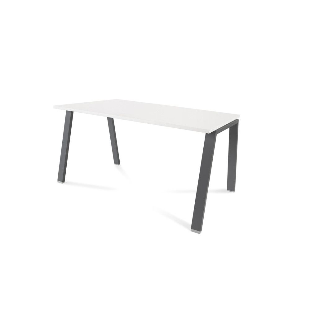 Kit Mesa Blanca 140 x 80 Antracita / Blanco