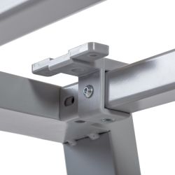 Kit Mesa Blanca 140 x 80 Antracita/ Haya