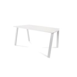 Kit Mesa Blanca 140 x 80 Blanco / Blanco
