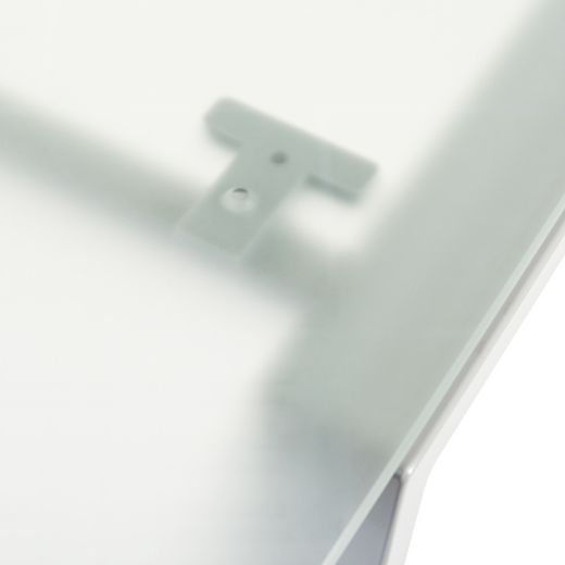 Kit Mesa Blanca 160 x 80 Aluminio/Blanco