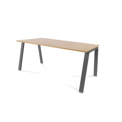 Kit Mesa Blanca 160 x 80 Antracita/ Roble