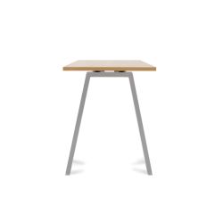 Kit Mesa Blanca 160 x 80 Blanco/ Haya