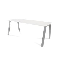 Kit Mesa Blanca 180 x 80 Aluminio/Blanco