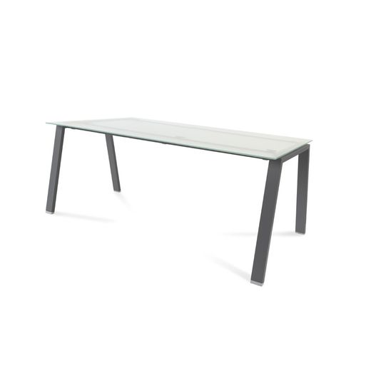 Kit Mesa Blanca 180 x 80 Antracita/ Cristal